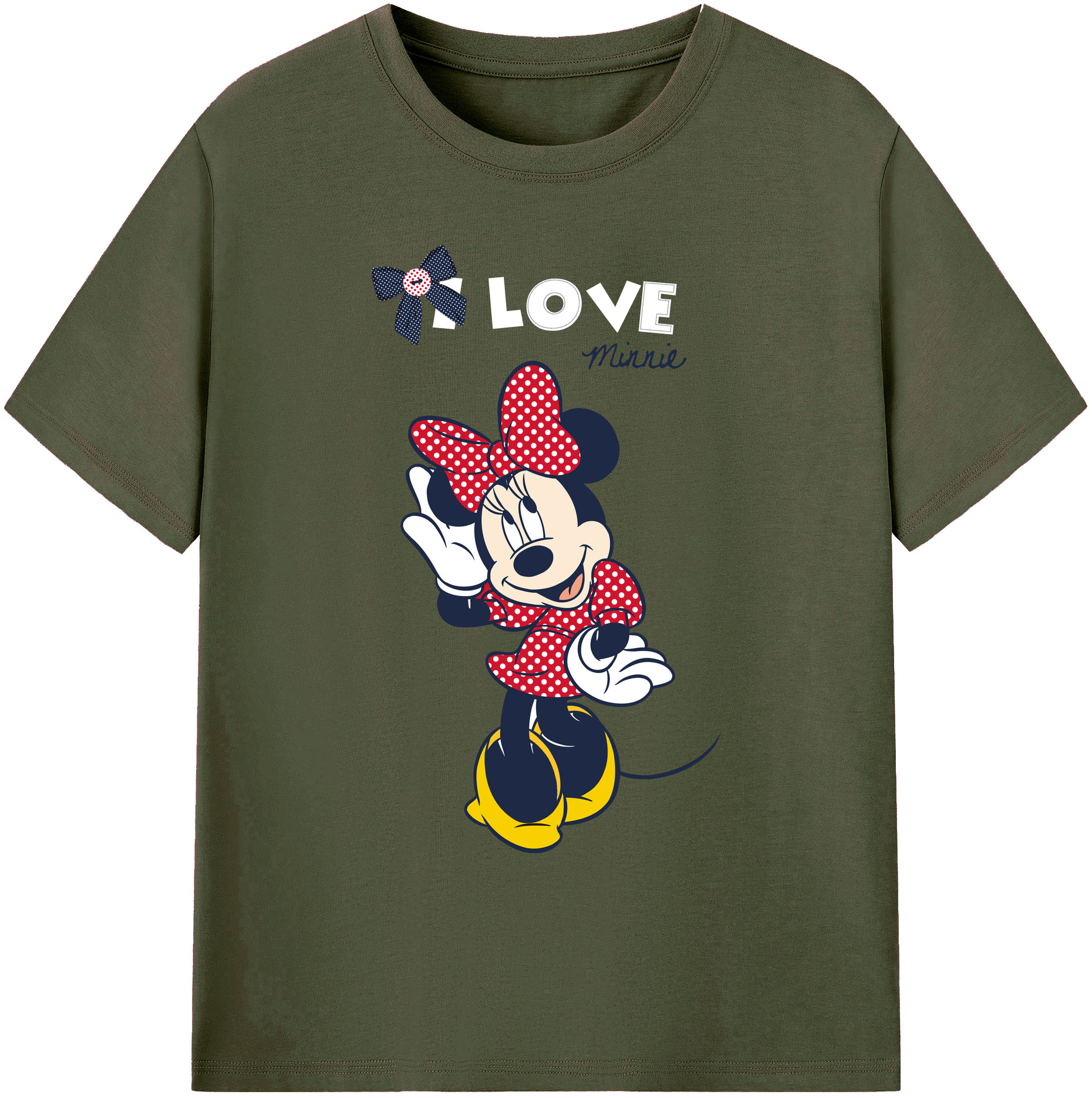 ミッキーマウス Mickey Mouse 綿100％ メンズ半袖Tシャツ｜肌触りやわらか＆通気性